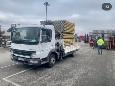 Mercedes Benz Atego 1018, 24.800 €, 2008. , 384.600 km, Kamion sa kranom, Dizel, 5132 cm3, Manuelni menjač, Borča