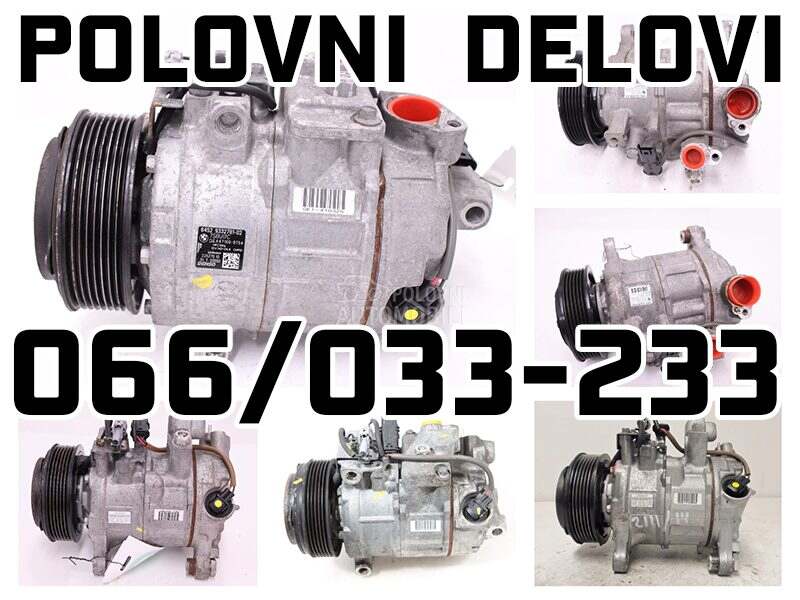 KOMPRESOR KLIME za BMW 116, 118, 120 ... od 2000. do 2017. god.