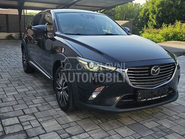 Mazda CX-3, 13.999 €, 2016. Džip/SUV, Benzin | 1998 cm3, 204.185 km, 88kW (120 KS), Automatski / poluautomatski, 4/5 vrata, 5 sedišta, Čukarica