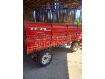 Dubrava 4500, 2.150 €, 1980. , Traktorske prikolice, Salaš Crnobarski