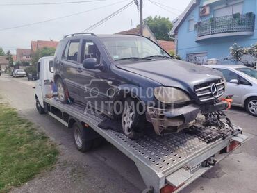 Mercedes Benz ML 270 270 cdi, 1.000 €, 2003. Džip/SUV, Dizel | 2698 cm3, 321.000 km, 125kW (170 KS), Automatski / poluautomatski, 4/5 vrata, 5 sedišta, Velika Plana