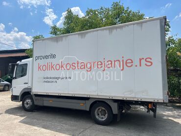 Mercedes Benz Atego 816 furgon, 1.200 €, 2008. , 250.000 km, Sanduk aluminijumski, Dizel, 5000 cm3, Manuelni menjač, Trstenik
