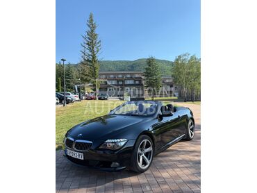 BMW 635 (može zamena), 18.999 €, 2009. Kabriolet/Roadster, Dizel | 2995 cm3, 228.300 km, 211kW (287 KS), Automatski / poluautomatski, 2/3 vrata, 4 sedišta, Sokobanja