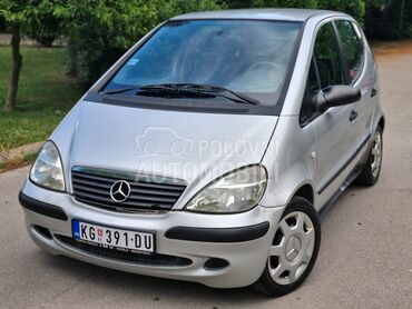 Mercedes Benz A 140 1.4b BUKVALNO N0V, 1.350 €, 2002. Hečbek, Benzin | 1397 cm3, 184.025 km, 60kW (82 KS), Manuelni 5 brzina, 4/5 vrata, 5 sedišta, Jagodina