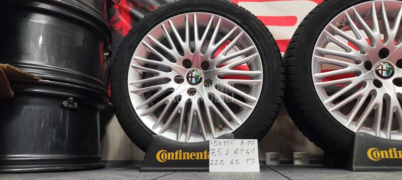 Aluminijumske felne 17" 5 x 110