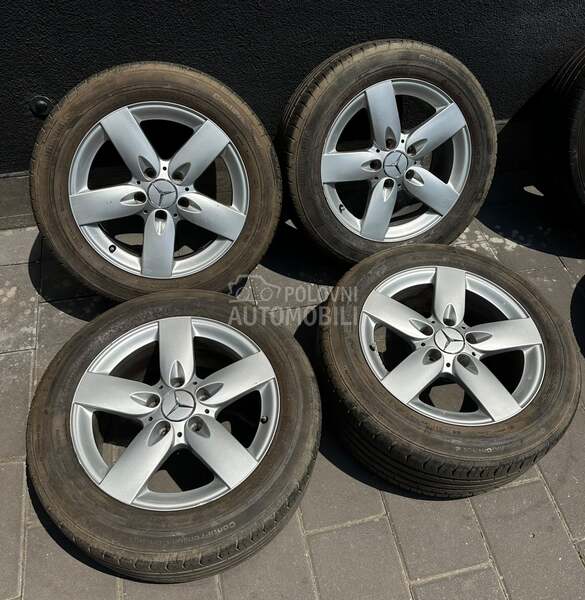 Aluminijumske felne mercedes original 16" 5 x 112