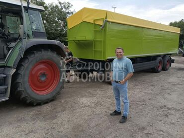 Claas NOVE PRIKOLICE, 13.900 €, 2026. , Traktorske prikolice, Ratarstvo, 2 osovine, Azanja