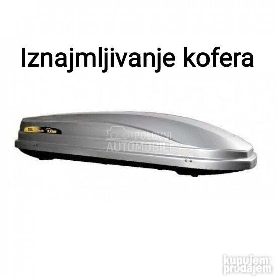Krovni kofer 320 L i nosaci