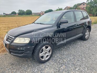 Volkswagen Touareg 2.5 TDI, 1.350 €, 2005. Džip/SUV, Dizel | 2460 cm3, 333.333 km, 128kW (174 KS), Automatski / poluautomatski, 4/5 vrata, 5 sedišta, Šabac