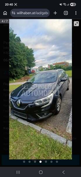 Renault Megane 2017 1.2tce 1.5dci - kompletan auto u delovima