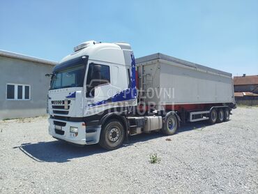 Iveco Strealis 450 + langerdorf, 25.500 €, 2011. , 1.050.000 km, Kiper, Dizel, 10308 cm3, Automatski menjač, Loznica