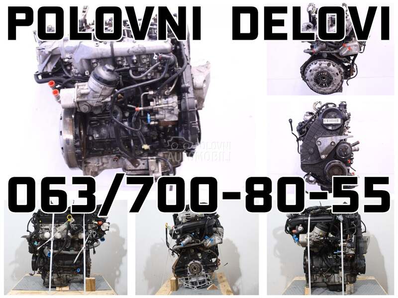 KOMPLETAN MOTOR za Opel Agila, Astra H, Astra J ... od 2003. do 2017. god.
