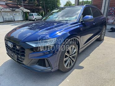 Audi Q8 Sline (može zamena), 52.000 €, 2019. Džip/SUV, Dizel | 2967 cm3, 161.231 km, 210kW (286 KS), Automatski / poluautomatski, 4/5 vrata, 5 sedišta, Leskovac