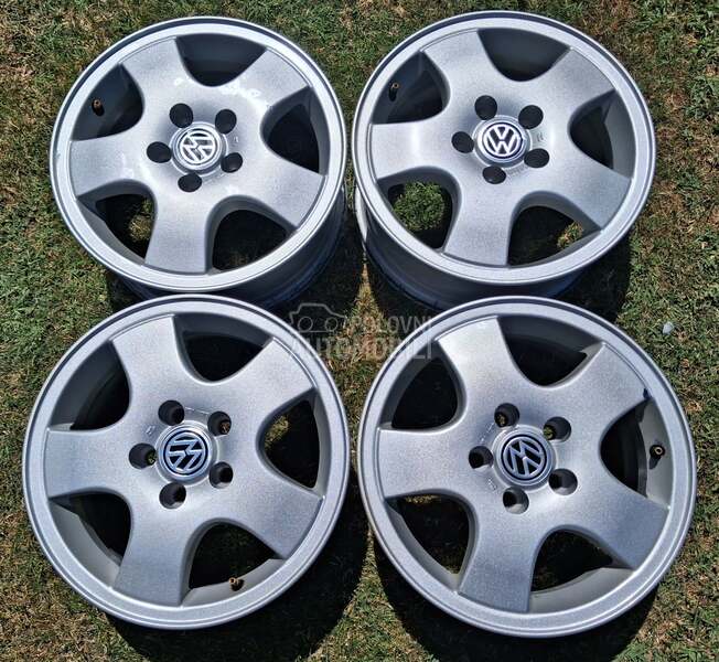 Aluminijumske felne polo fox skoda seat 14" 5 x 100