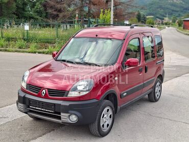 Renault Kangoo 1,6b 4x4, 4.350 €, 2007. Monovolumen (MiniVan), Benzin | 1598 cm3, 161.896 km, 70kW (95 KS), Manuelni 5 brzina, 4/5 vrata, 5 sedišta, Kraljevo