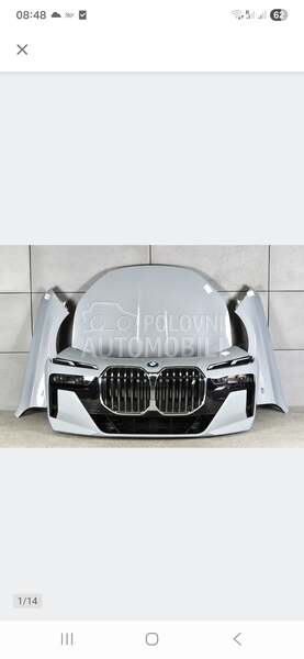 BMW M760e 2024 g70 - kompletan auto u delovima
