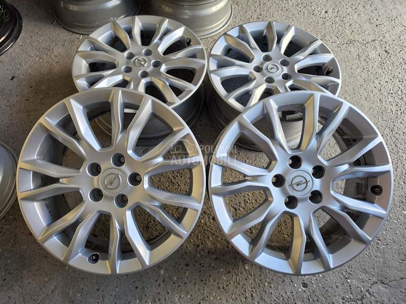 Aluminijumske felne opel 17" 5 x 110