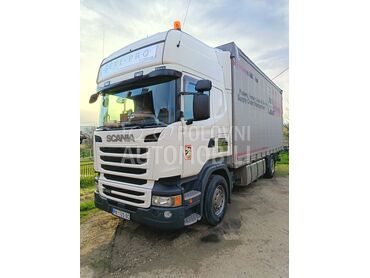 Scania R410, 20.000 €, 2015. , 1.050.000 km, Sanduk sa ceradom, Dizel, 12500 cm3, Automatski menjač, Prokuplje