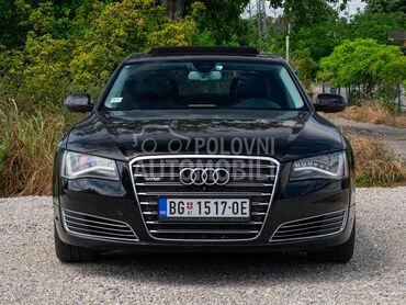 Audi A8, 42.000 €, 2012. Limuzina, Benzin | 6299 cm3, 265.000 km, 368kW (500 KS), Automatski / poluautomatski, 4/5 vrata, 5 sedišta, Zemun