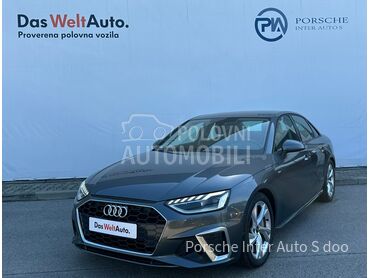 Audi A4 40 TDI S tronic, 32.990 €, 2024. Limuzina, Dizel | 1968 cm3, 32.024 km, 150kW (204 KS), Automatski / poluautomatski, 4/5 vrata, 5 sedišta, Beograd
