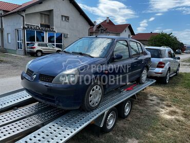 Renault Thalia, 370 €, 2003. Limuzina, Benzin | 1390 cm3, 320.000 km, 55kW (75 KS), Manuelni 5 brzina, 4/5 vrata, 5 sedišta, Rumenka