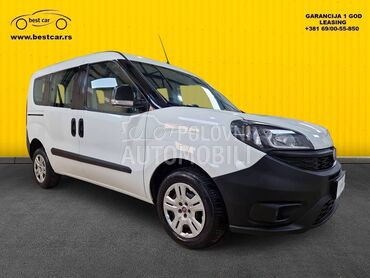 Fiat Doblo 5 Sedista N1, 9.800 €, 2018. Monovolumen (MiniVan), Dizel | 1248 cm3, 185.582 km, 70kW (95 KS), Manuelni 5 brzina, 4/5 vrata, 5 sedišta, Topola