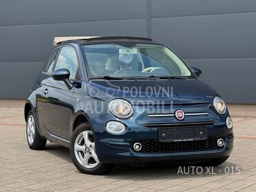 Fiat 500 1.2 B / CABRIO / NOV, 9.490 €, 2017. Kabriolet/Roadster, Benzin | 1242 cm3, 136.722 km, 51kW (69 KS), Manuelni 5 brzina, 2/3 vrata, 4 sedišta, Šabac