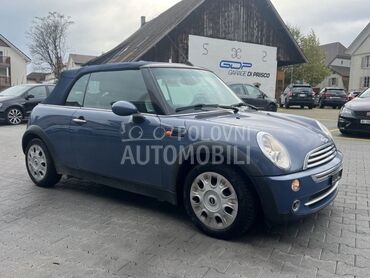 MINI Cooper, 4.200 €, 2004. Kabriolet/Roadster, Benzin | 1600 cm3, 193.000 km, 85kW (115 KS), Manuelni 5 brzina, 2/3 vrata, 4 sedišta, Malo Crniće