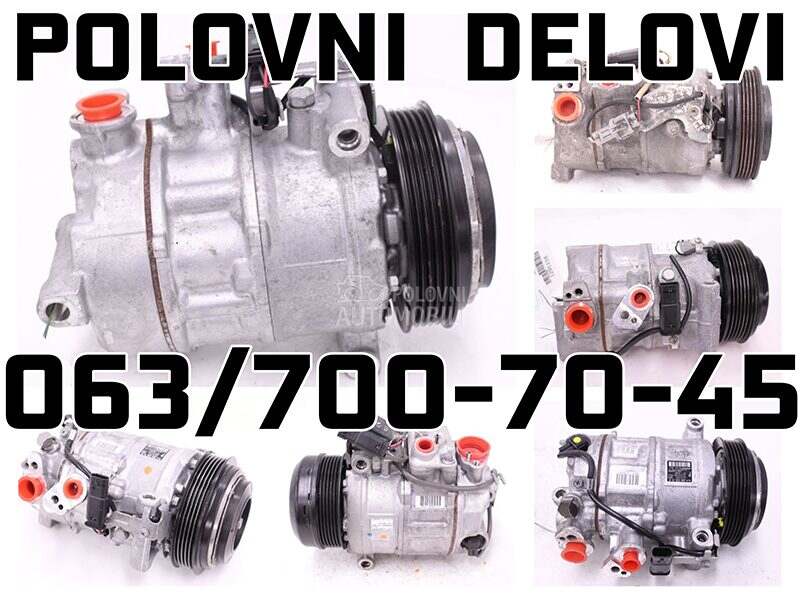 KOMPRESOR KLIME ZA VISE MODELA za Mercedes Benz A 160, A 170, A 180 ... od 2003. do 2022. god.