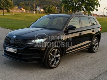 Škoda Kodiaq SPORTLINE Matrix (može zamena), 21.990 €, 2021. Džip/SUV, Dizel | 1968 cm3, 195.000 km, 110kW (150 KS), Automatski / poluautomatski, 4/5 vrata, 5 sedišta, Banovo Brdo