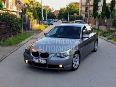 BMW 525 i / P l i n (može zamena), 4.199 €, 2003. Limuzina, Benzin + Gas (TNG) | 2494 cm3, 255.111 km, 141kW (192 KS), Automatski / poluautomatski, 4/5 vrata, 5 sedišta, Niš