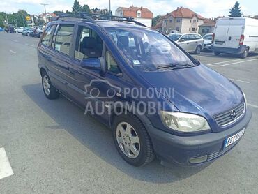 Opel Zafira DTI, 1.250 €, 2001. Monovolumen (MiniVan), Dizel | 1995 cm3, 235.078 km, 74kW (101 KS), Manuelni 5 brzina, 4/5 vrata, 7 sedišta, Železnik