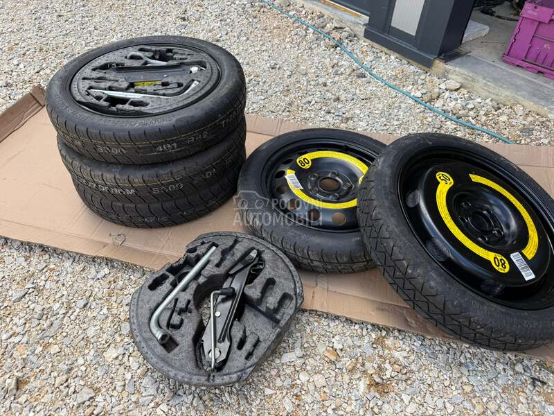 Rezervni točak za Volkswagen Golf 5, Golf 6, Golf 7 ...