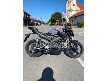 Yamaha mt125, 3.600 €, 2019. , 124 cm3, 17.000 km, 11kW (15 KS), Naked, Stari Banovci