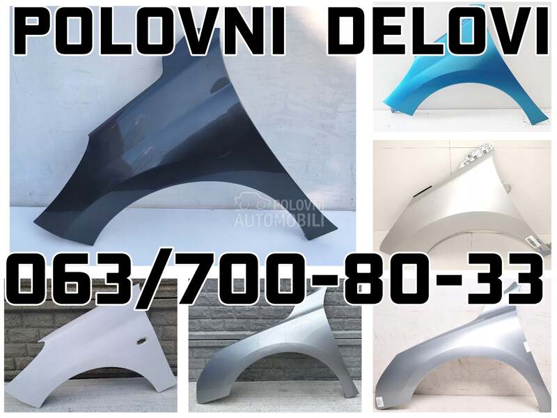 KRILO ZA VISE MODELA za Peugeot 206, 207, 3008 ... od 2001. do 2013. god.