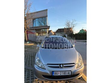 Peugeot 307 2.0 TDI, 1.600 €, 2003. Karavan, Dizel | 1997 cm3, 250.000 km, 66kW (90 KS), Manuelni 5 brzina, 4/5 vrata, 7 sedišta, Sremska Mitrovica