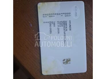 Hyundai Santa Fe, 3.500 €, 2003. Džip/SUV, Dizel | 2000 cm3, 2.000 km, 85kW (116 KS), Manuelni 5 brzina, 4/5 vrata, 5 sedišta, Brodarevo