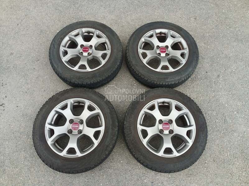 Aluminijumske felne Fiat panda cross 15" 4 x 98
