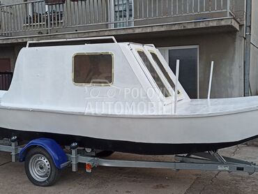 Camac sa kabinom, 2.500 €, 2005. , Čamac, Čelik, Dužina: 6 m, Širina: 1.8 m, Visina: 0.6 m, Smederevo