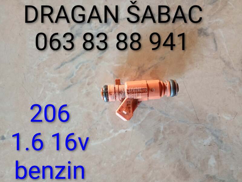 dizna 1.6 benzin 16v za Peugeot 206 od 1999. do 2008. god.