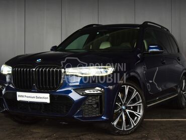 BMW X7 40d xDrive M paket (može zamena), 69.990 €, 2021. Džip/SUV, Dizel | 2993 cm3, 106.992 km, 250kW (340 KS), Automatski / poluautomatski, 4/5 vrata, 7 sedišta, Beograd