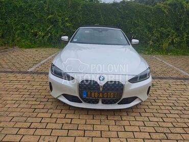 BMW 420 2.0, 53.000 €, 2024. Kabriolet/Roadster, Benzin | 1998 cm3, 15.000 km, 135kW (184 KS), Automatski / poluautomatski, 2/3 vrata, 4 sedišta, Beograd