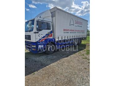 MAN tega, 11.000 €, 2003. , 120.000 km, Sanduk sa ceradom, Dizel, 6000 cm3, Automatski menjač, Tabanović