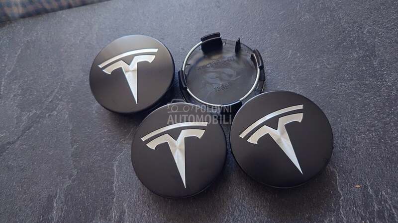 NOVO cepovi za felne 57mm za Tesla Model S, Model 3, Model X ...