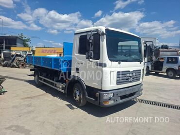MAN TGL 8.180 4X2BB, 14.600 €, 2008. , 576.812 km, Kiper, Dizel, 4580 cm3, Manuelni menjač, Kraljevo