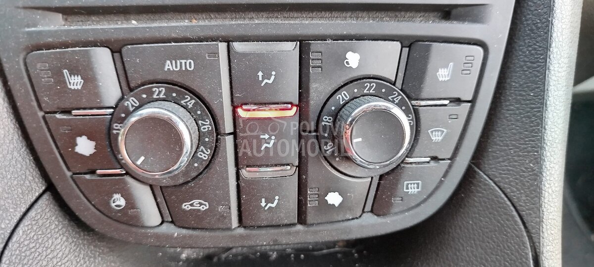 Panel digitalne klime za Opel Meriva od 2010. do 2016. god.