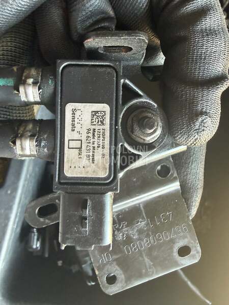 senzor pritiska dpf za Peugeot 108, 2008, 208 ... od 2010. do 2017. god. - 9662143180