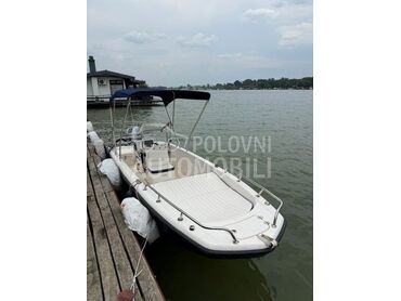 Hunter 575 + HONDA BF60, 16.000 €, 2019. , Čamac, Plastika, Dužina: 5.75 m, Širina: 1.72 m, Visina: 0.75 m, Novi Beograd
