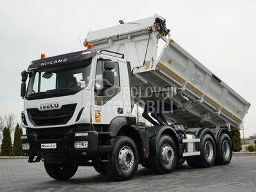 Iveco TRAKKER-/-8x4/IMP-0776, 61.400 €, 2017. , 235.000 km, Kiper, Dizel, 12880 cm3, Automatski menjač, Budapest