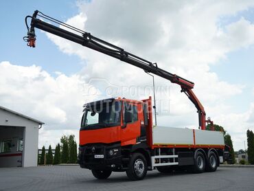 Renault C-430/IMP-4393, 65.400 €, 2015. , 348.000 km, Sanduk sa ceradom, Dizel, 10840 cm3, Automatski menjač, Budapest